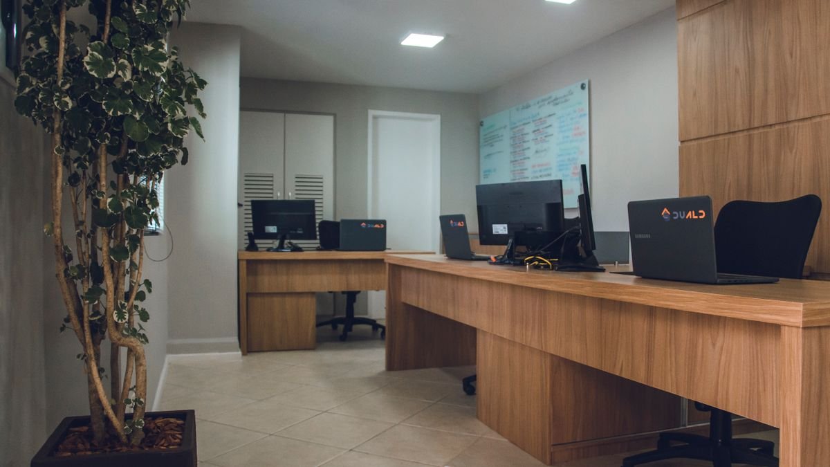 Modern kantoorinterieur