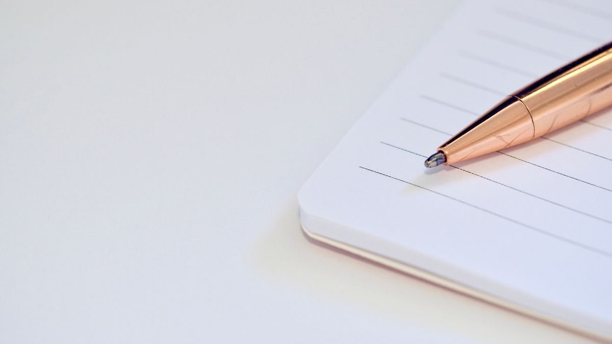 Pen en notitieboek